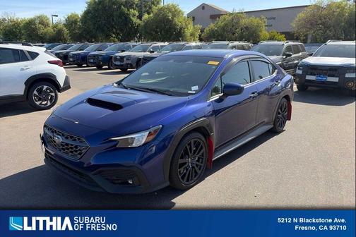 Sapphire Blue Pearl 2024 Subaru WRX Premium