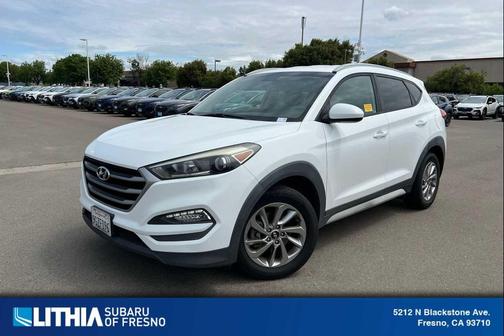 Dazzling White 2018 Hyundai TUCSON SEL