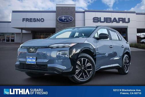 Harbor Mist Gray Pearl 2026 Subaru Solterra Premium