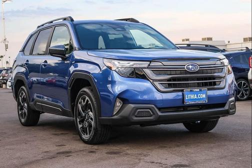 Daybreak Blue Pearl 2026 Subaru Forester Hybrid Premium