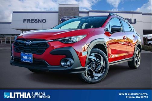 Pure Red 2026 Subaru Crosstrek Hybrid Base