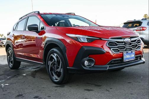 Pure Red 2026 Subaru Crosstrek Hybrid Base