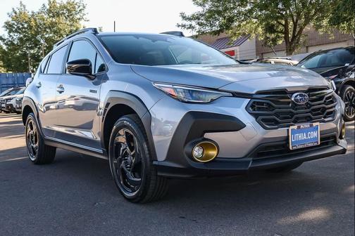 Ice Silver Metallic 2026 Subaru Crosstrek Hybrid Base