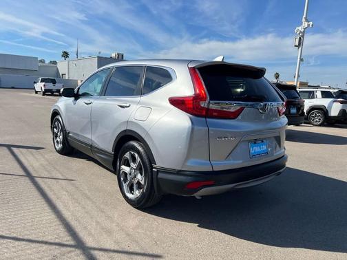 Lunar Silver Metallic 2018 Honda CR-V EX-L
