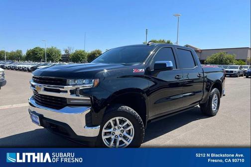 Black 2021 Chevrolet Silverado 1500 LT