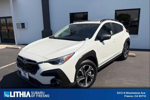 Crystal White Pearl 2024 Subaru Crosstrek Premium