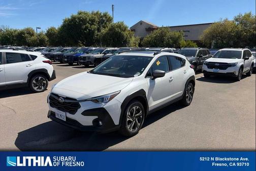 Crystal White Pearl 2024 Subaru Crosstrek Premium