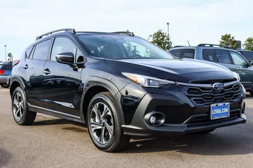 Crystal Black Silica 2025 Subaru Crosstrek Premium