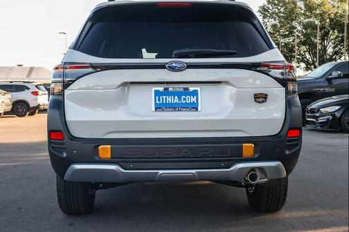 Crystal White Pearl 2026 Subaru Forester Wilderness