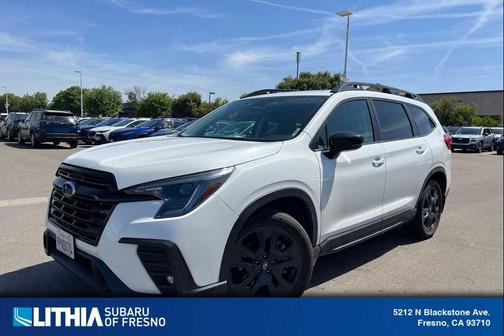 Crystal White Pearl 2024 Subaru Ascent Onyx Edition 7-Passenger