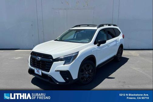 Crystal White Pearl 2024 Subaru Ascent Onyx Edition 7-Passenger