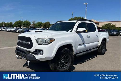 Super White 2018 Toyota Tacoma TRD Sport