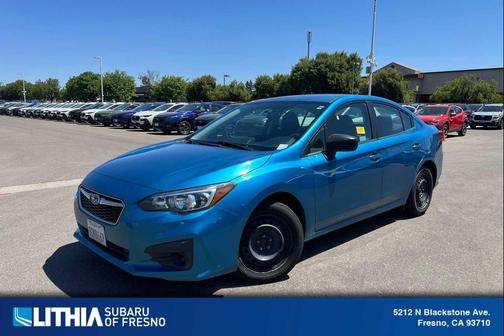 Blue 2018 Subaru Impreza 2.0i