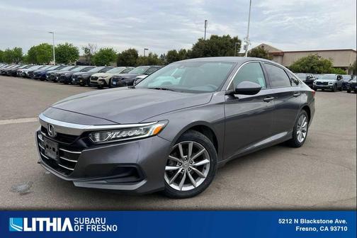 Modern Steel Metallic 2022 Honda Accord LX 1.5T