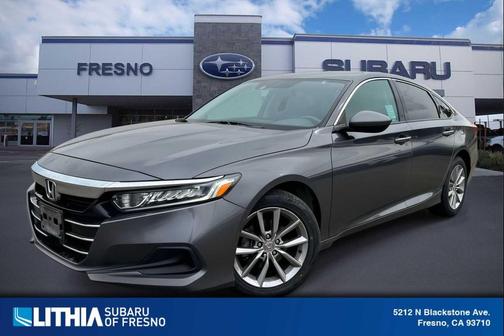 Modern Steel Metallic 2022 Honda Accord LX 1.5T