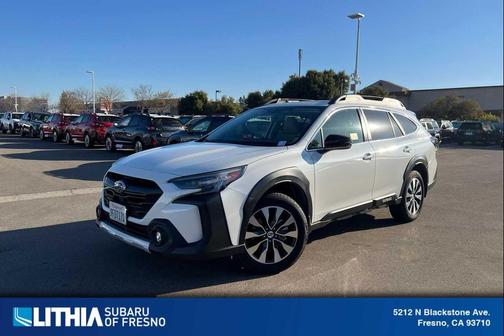 Crystal White Pearl 2023 Subaru Outback Limited XT