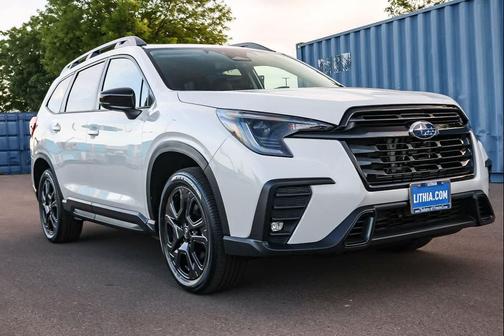 Crystal White Pearl 2026 Subaru Ascent Onyx Edition Touring 7-Passenger