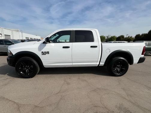 Bright White Clearcoat 2024 RAM 1500 Classic Warlock Crew Cab 4x4 5'7' Box