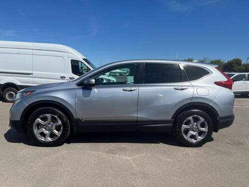 Lunar Silver Metallic 2019 Honda CR-V EX-L