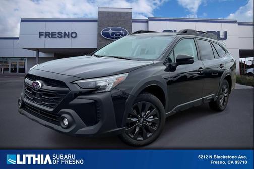 Crystal Black Silica 2025 Subaru Outback Onyx Edition