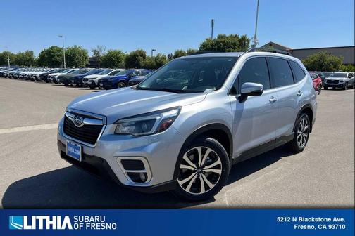 Ice Silver Metallic 2021 Subaru Forester Limited