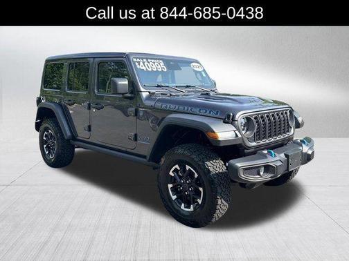 Crystal Metallic 2025 Jeep Wrangler 4xe Rubicon