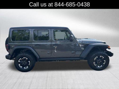 Granite Crystal Clearcoat Metallic 2025 Jeep Wrangler 4xe Rubicon
