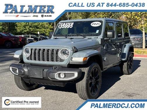 Anvil Clearcoat 2025 Jeep Wrangler 4xe Sahara