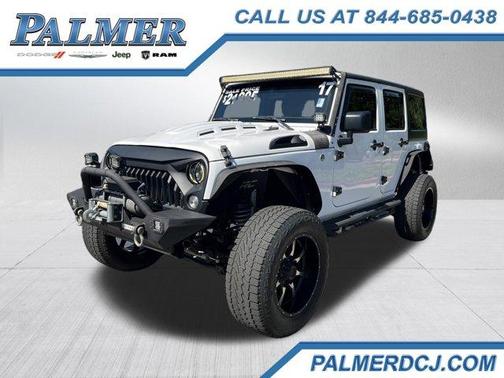 Bright White Clearcoat 2017 Jeep Wrangler Unlimited Sport