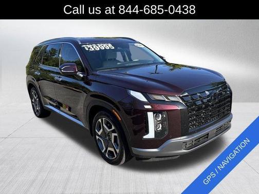 Burgundy 2025 Hyundai PALISADE Limited