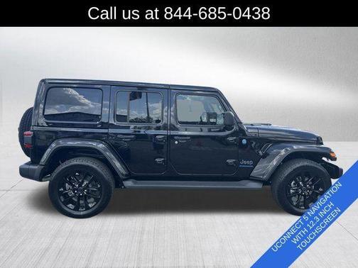 Black Clearcoat 2025 Jeep Wrangler 4xe Sahara
