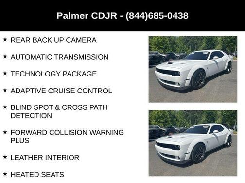 White 2021 Dodge Challenger R/T Scat Pack