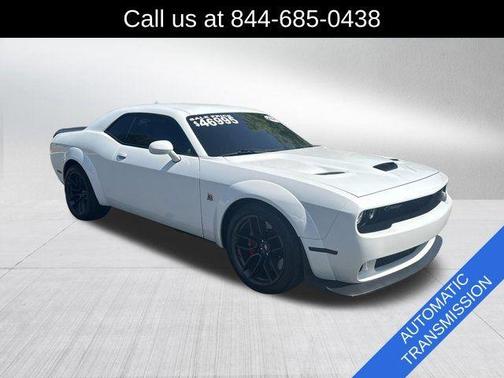 White 2021 Dodge Challenger R/T Scat Pack