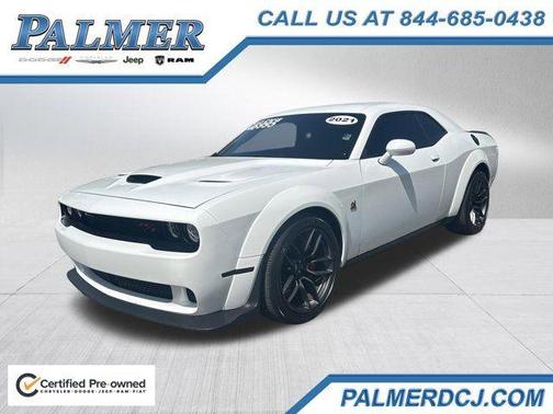 White 2021 Dodge Challenger R/T Scat Pack