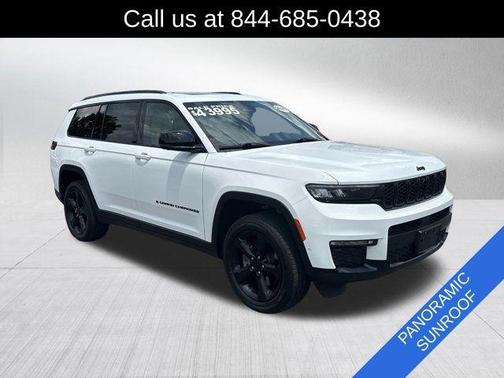 Bright White Clearcoat 2025 Jeep Grand Cherokee L Limited