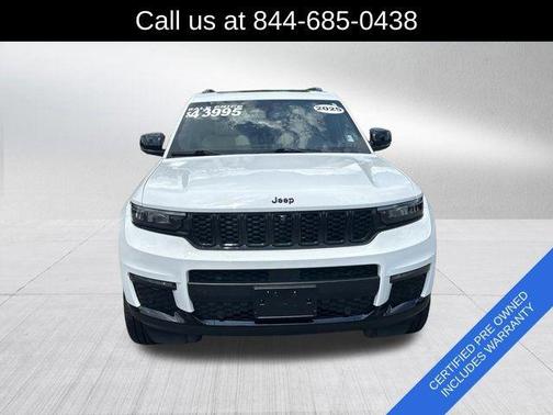 Bright White Clearcoat 2025 Jeep Grand Cherokee L Limited