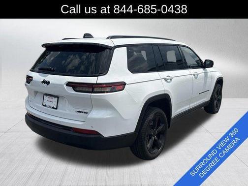 Bright White Clearcoat 2025 Jeep Grand Cherokee L Limited