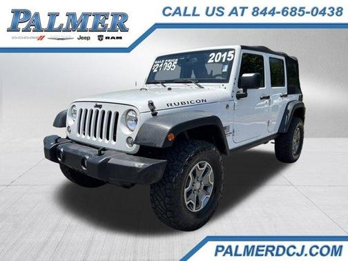 Bright White Clearcoat 2015 Jeep Wrangler Unlimited Rubicon