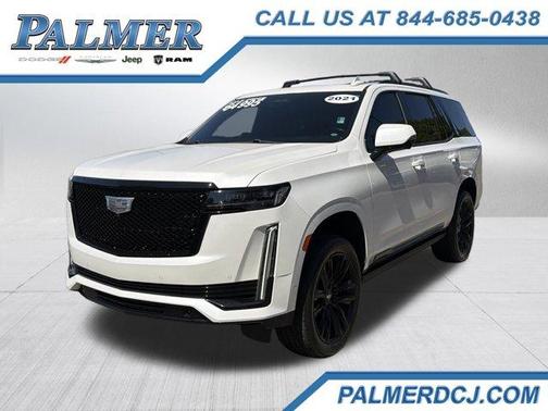 Crystal White 2021 Cadillac Escalade Sport