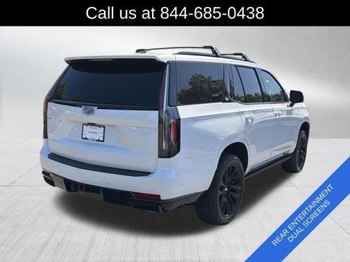 Crystal White 2021 Cadillac Escalade Sport