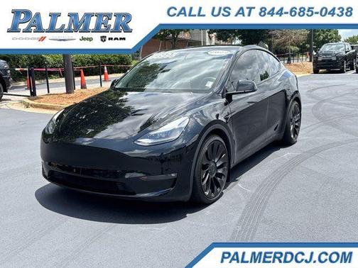 Black 2022 Tesla Model Y Performance