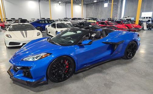 Rip Tide Blue 2024 Chevrolet Corvette Z06