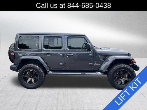 Granite Crystal Clearcoat Metallic 2021 Jeep Wrangler Unlimited 4xe Sahara