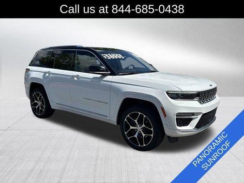 Bright White Clearcoat 2022 Jeep Grand Cherokee 4xe Summit