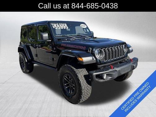 Black Clearcoat 2025 Jeep Wrangler Rubicon