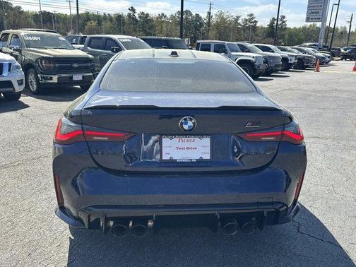 Blue 2024 BMW M4 Competition