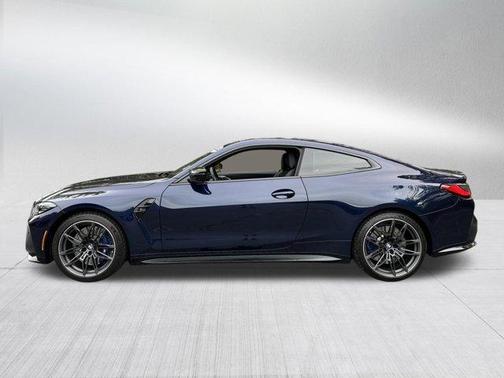 Blue 2024 BMW M4 Competition