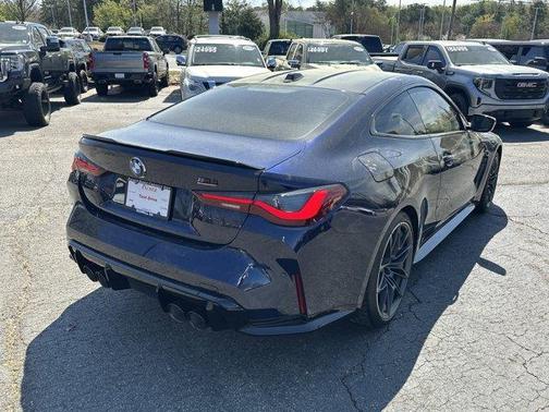 Blue 2024 BMW M4 Competition