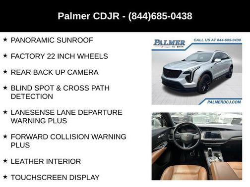 Radiant Silver Metallic 2019 Cadillac XT4 Sport