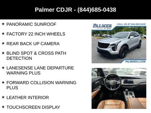 Radiant Silver Metallic 2019 Cadillac XT4 Sport